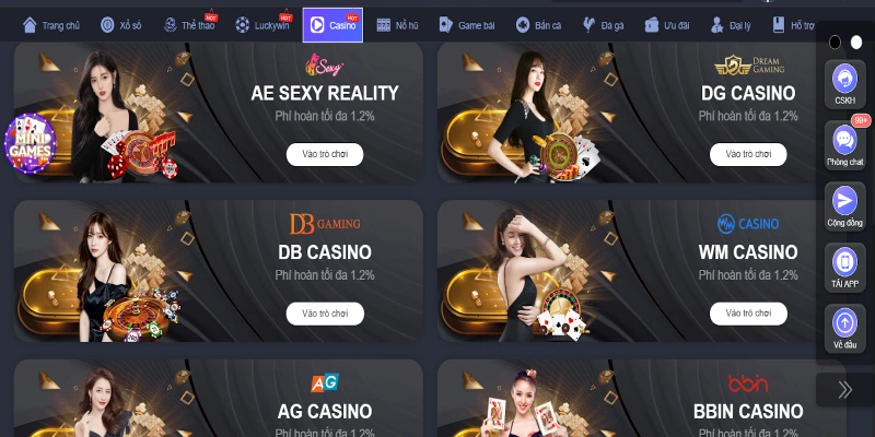AG CASINO nổi tiếng với các trò chơi đa dạng và công nghệ hiện đại